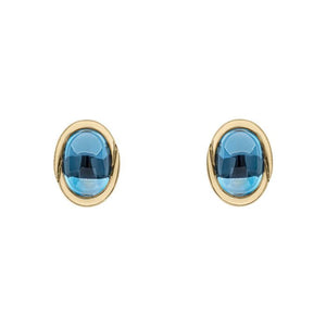 London Blue Topaz Stud Earrings