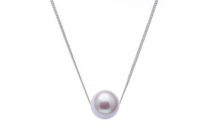Princess Pearl Silver Necklace