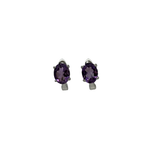 Purple Amethyst Earrings