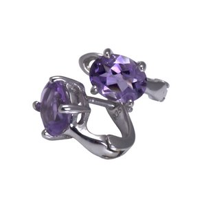 Purple Amethyst Earrings