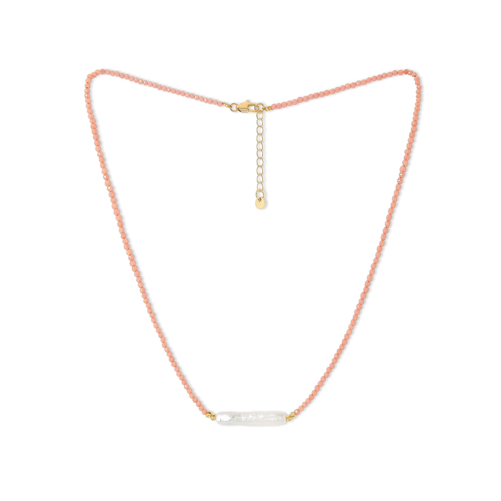 Biwa Pearl Necklace
