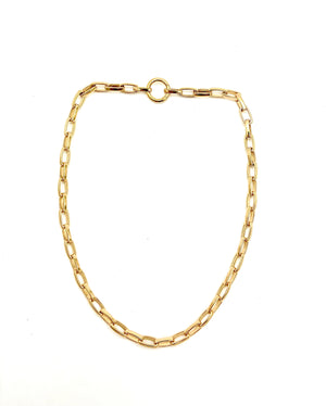 Gold Vermeil Chain Link Necklace