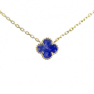 Lapis Petal Necklace