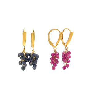 Cluster Drop Earrings