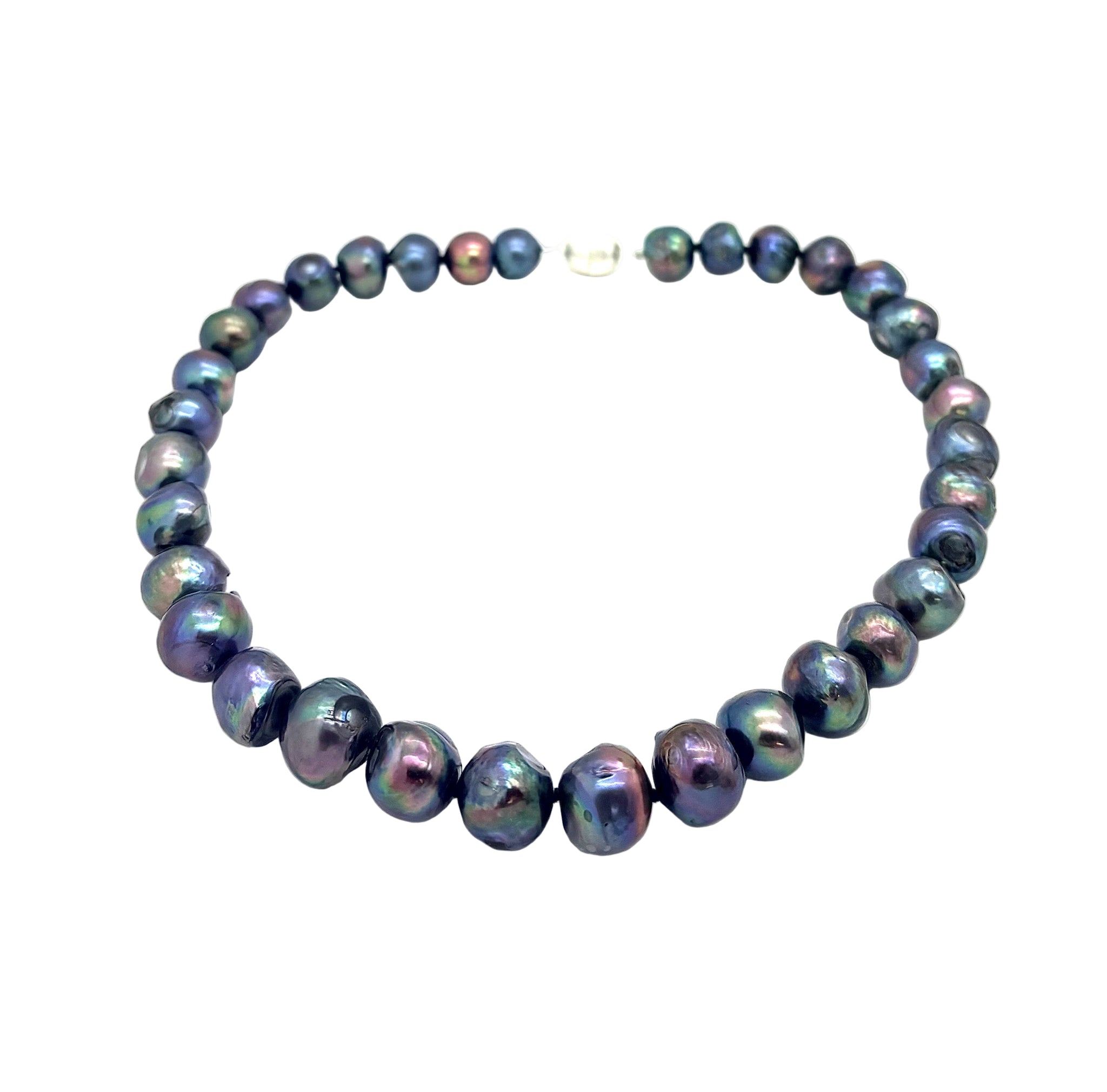 Peacock Pearl Necklace