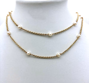 Pearl Chain Necklace/Bracelet