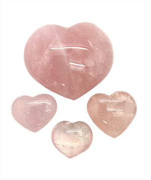 Hearts - Rose Quartz