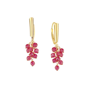 Cluster Drop Earrings