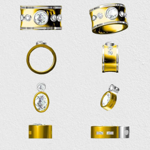 Computer images of chosen design