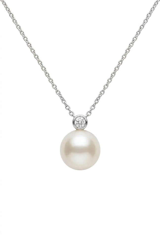 Pearl and Diamond Necklace
