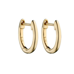 Petite Gold Huggy Earrings