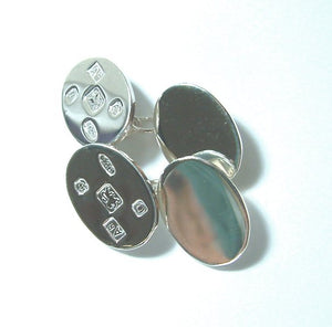 Silver Hallmarked Cufflinks - Standard