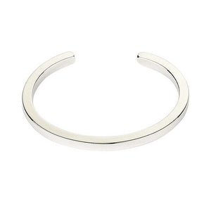 Silver Square Bangle