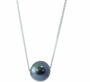 Princess Pearl Silver Necklace