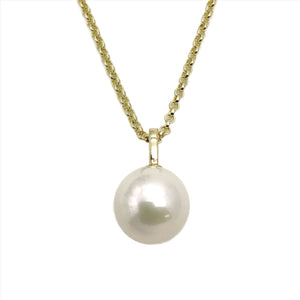 Large Round Pearl Pendant