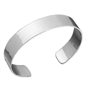 Sterling Silver Hammered Cuff